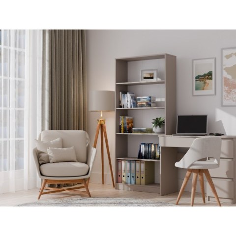 REGAŁ NA KSIĄŻKI 80 CM GLINA