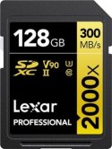 Lexar SDXC 128GB Professional 2000x UHS-II U3 ( 260/300 MB/s )