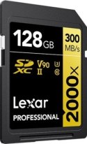 Lexar SDXC 128GB Professional 2000x UHS-II U3 ( 260/300 MB/s )