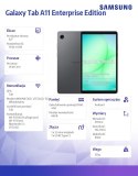 Samsung Tablet Galaxy Tab A11 X135 4G 8.7 cala 4/64 GB Szary Enterprise Edition