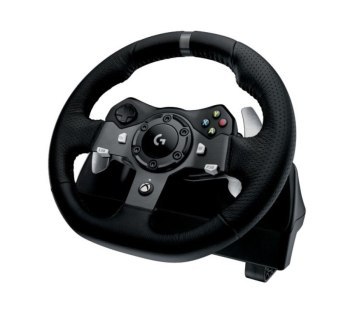 Logitech G920 Wheel + Astro A10 Xbox Headset White