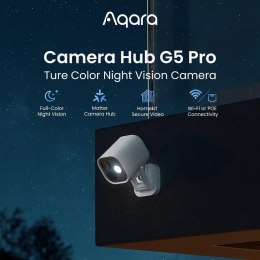 Kamera Aqara Camera Hub G5 Pro (PoE) w kolorze szarym