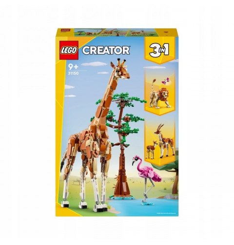 LEGO 31150 Creator - Dzikie zwierzęta z safari