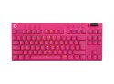Klawiatura Logitech PRO X TKL różowa
