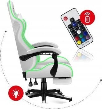 Fotel gamingowy Huzaro Force 4.7 RGB White