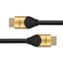 QOLTEC KABEL HDMI V2.1 ULTRA HIGH SPEED 8K | 60HZ | 30AWG | GOLD