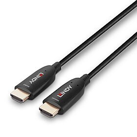 Kabel HDMI hybrydowy światłowodowy Lindy 15m