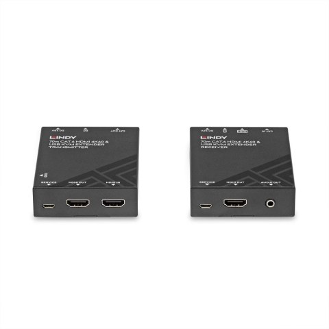 Lindy Przedłużacz HDMI 70m Cat.6 4K60, USB & Audio