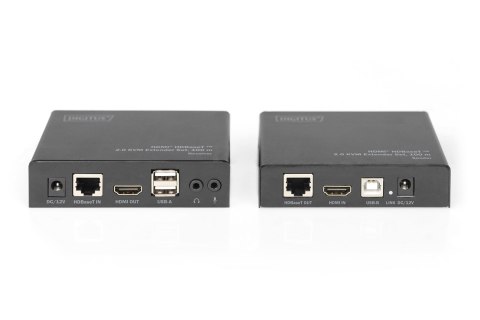 Zestaw ekstendera HDBaseT 2.0 HDMI KVM 4K/60Hz (4:2:0), 6x USB