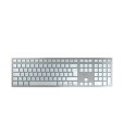 Klawiatura bezprzewodowa do Mac KW 9100 Slim Wireless Silver Germany