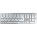Klawiatura bezprzewodowa do Mac KW 9100 Slim Wireless Silver Germany