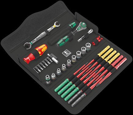 Zestaw Kraftform Kompakt W 2 do prac konserwacyjnych, 35cz.