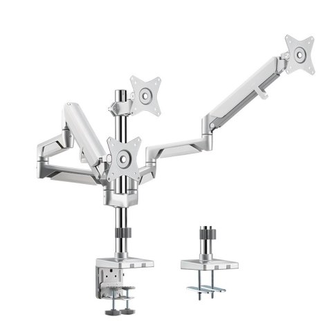 Uchwyt stołowy LogiLink BP0090 17''-32'' 21KG 3 Monitore Silver