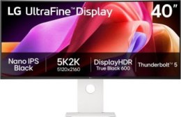 LG UltraFine 40U990A-W - 5K2K | Nano IPS Black | Thunderbolt 5 | HDR 600