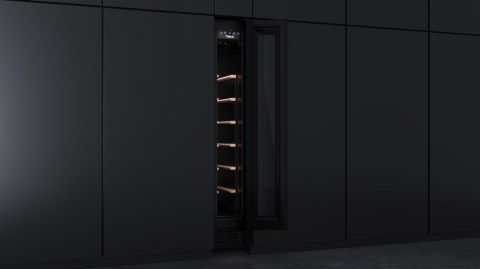 Teka RVU 10008 GBK Termoelektryczna chłodziarka do wina Wbudowany Czarny 8 butel.