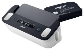Ciśnieniomierz - Omron Complete HEM-7530T-E3 EKG 2w1 BT biało-czarny