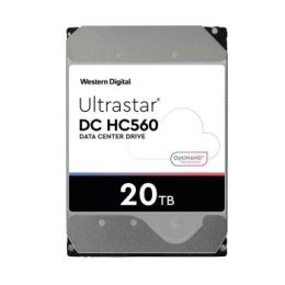 Dysk serwerowy HDD Western Digital Ultrastar DC HC560 WUH722020BL5204 (20 TB; 3.5 ; SAS)