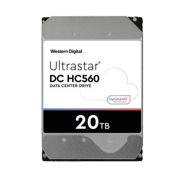 Dysk serwerowy HDD Western Digital Ultrastar DC HC560 WUH722020BL5204 (20 TB; 3.5 ; SAS)