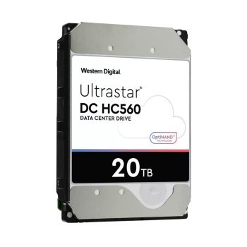 Dysk serwerowy HDD Western Digital Ultrastar DC HC560 WUH722020BL5204 (20 TB; 3.5 ; SAS)