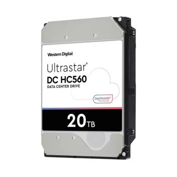 Dysk serwerowy HDD Western Digital Ultrastar DC HC560 WUH722020BL5204 (20 TB; 3.5 ; SAS)