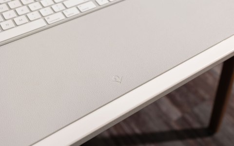 Podkładka na biurko Twelve South DeskPad ze skóry wegańskiej (dove grey)