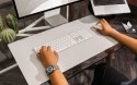 Podkładka na biurko Twelve South DeskPad ze skóry wegańskiej (dove grey)