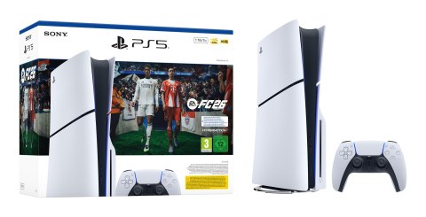 Sony PlayStation 5 + EA Sports FC 26 Bundle 1 TB Wi-Fi Czarny, Biały