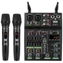 DNA MIXMIC 2 - Mikser audio, USB Bluetooth + 2x mikrofony bezprzewodowe