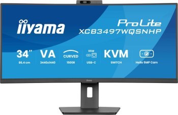Iiyama ProLite XCB3497WQSNPH-B1 - 120Hz | UWQHD | 34'' | VA | 0,4ms
