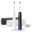 Szczoteczka - Philips Sonicare 6500 HX7419/01 2 szt. biały/czarny