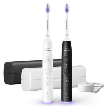 Szczoteczka - Philips Sonicare 6500 HX7419/01 2 szt. biały/czarny