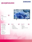 Samsung Telewizor 43 cale QE43Q8FAAUXXH