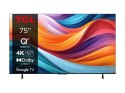 Telewizor TCL 75T7B QLED Pro 75" 4K Ultra HD 120Hz Google TV Dolby Atmos Tytanowy