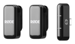 RODE Wireless Micro - 2-kanałowy cyfrowy system bezprzewodowy (USB-C, Czarny)