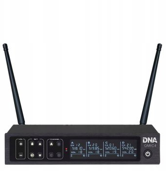 DNA QMIC4 - Mikrofon bezprzewodowy 4x nadajnik doręczny
