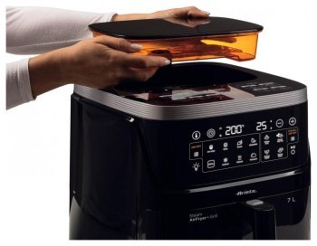 Frytkownice - Ariete 4636/00 czarny