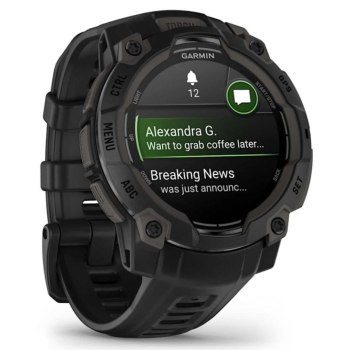 Garmin Instinct 3 AMOLED 45mm czarny