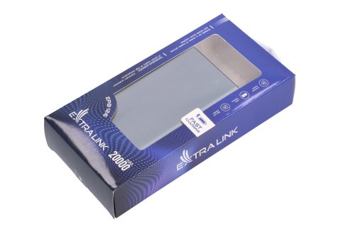 Extralink Powerbank EPB-126 20000mAh Srebrny Power bank, 45W PD, USB-C