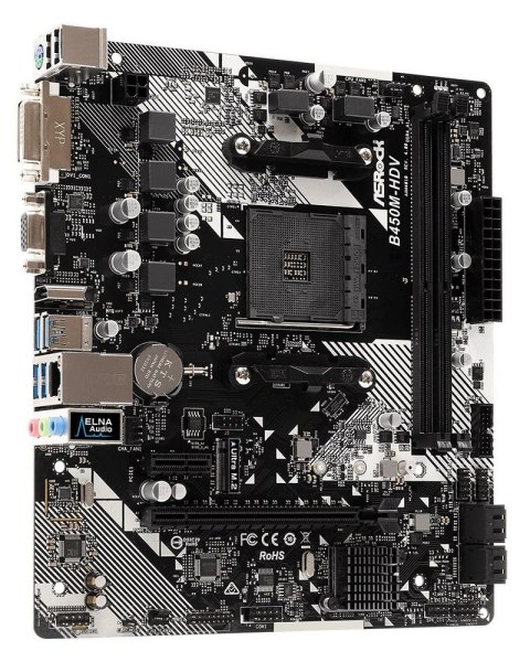 Płyta główna ASROCK B450M-HDV R4.0 (Socket AM4 /micro ATX)