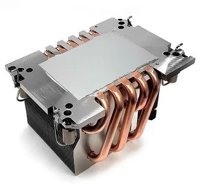 Chłodzenie CPU DYNATRON N11 Intel CPU Kuehler 4189-4/-5 P4/P5/P+ 2U Kuehlkoerper Aluminium Lamellen Heat Pipe Aktiv mit PWM bis 