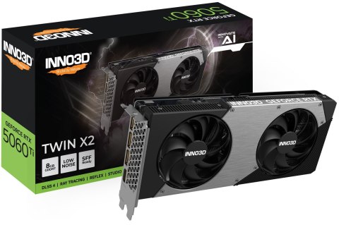 INNO3D GeForce RTX 5060 Ti TWIN X2 NVIDIA 8 GB GDDR7