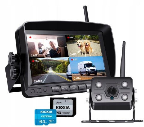 Zestaw cofania MBG line 7" SNR-X77+607T1