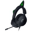 Zestaw słuchawkowy Razer Gaming Kraken Kitty V3 X Przewodowe Nauszne Mikrofon Czarny