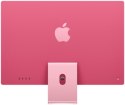 Komputer AiO Apple iMac MWV53ZE/A 24" 4,5K M4 16GB 512SSD Int MacOS Rożowy