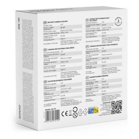 Savio Aparat natychmiastowy AN-01