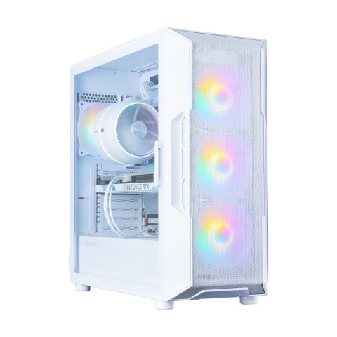 Zalman Obudowa I3 NEO V2 Mid Tower RGB fan x4 biała