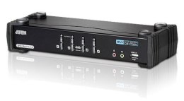 ATEN Przełącznik 4-Port USB DVI Dual lin k/Audio KVMP CS1784A