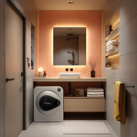 GreenBlue Suszarka elektryczna bębnowa do ubrań 3kg 830W GB405