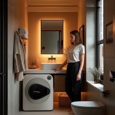 GreenBlue Suszarka elektryczna bębnowa do ubrań 3kg 830W GB405