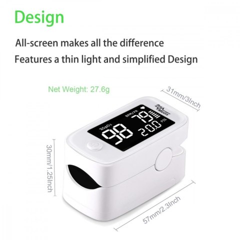 ProMedix Pulsoksymetr napalcowy medyczny PR-870